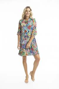 Welwyn Short Button Through Dress