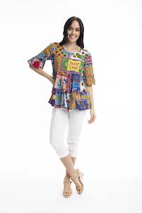 Amritsar Frill Hem Top