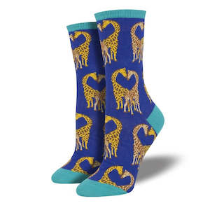 Sock Smith - Long Neck Love Blue Socks