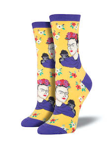 Sock Smith - Frida Kahlo Portrait Sundrop Socks