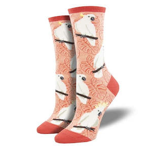 Sock Smith - Cockatoo Peach Socks