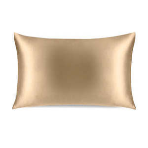 EcoLuxe Living Caramel Silk Pillowcase - Standard Size - Envelope