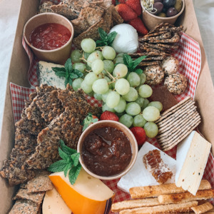 Platter Boxes Auckland Penrose Catering Grazing Platters Sharing: Cheese Box (feeds 5 people)