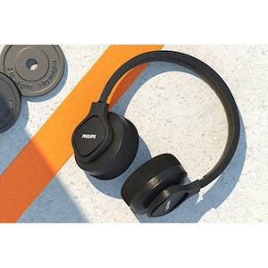 PHILIPS WIRELESS SPORTS HEADPHONES - TAA4216BK