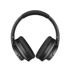 Head Phones: Audio Technica Bluetooth Noise Cancelling Headphones - Grey - ATHANC700BTGY