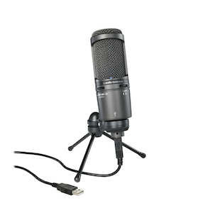 Audio Technica Large Diaphragm Condenser Microphone - AT2020USB+