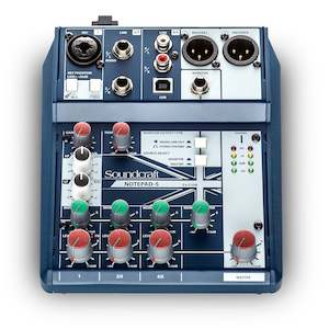 1-mono 2-stereo Mixer W/usb I/o