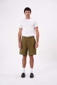 River Relaxed Short - Bright Military