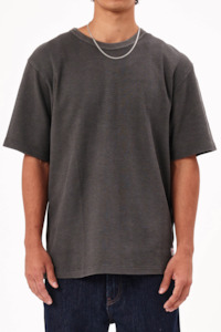 Trade Waffle Tee - Charcoal