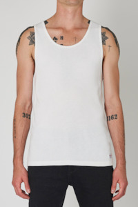 Trade Rib Tank - White