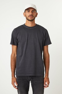 Organic Band Tee - Black