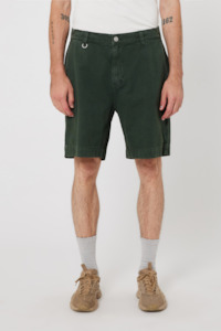 River Relaxed Short - Hunter Green