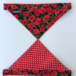 Woof Bandanas: Dog Bandana - Tie on style