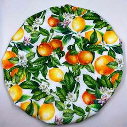 Reusable Bowl Covers: Reusable Bowl Cover - Oranges