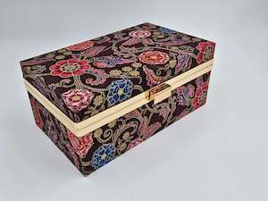 Fabrics textile: Cartonnage Kit - Margot's Kiss Lock Box - Gold or Silver!