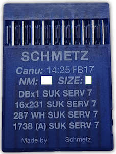 Schmetz Plain Sew Machine Medium Ballpoint Needles.