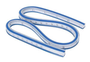 Internet advertising service: Design Flexible Curved Ruler 60cm