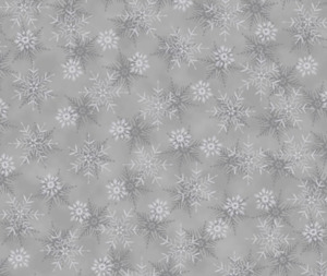 Craft material and supply: We Love Christmas Snowflakes - Silver - 100% Cotton - 10cm Increments