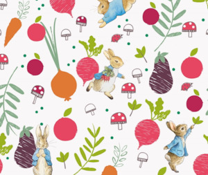 Peter Rabbit 100% Cotton Fabric - 10cm Increments