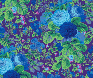 Gradi Floral 100% Cotton Fabric - 10cm Increments