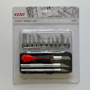 Kent Craft Knife Set - 16 Piece