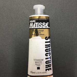 Matisse Structure Titanium White - S1 - 75ml