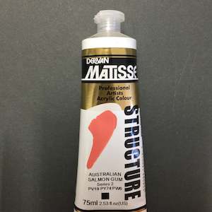 Matisse Structure Professional Artists Acrylic: Matisse Structure Australian Salmon Gum - S2 - 75ml