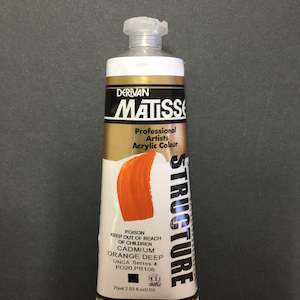 Matisse Structure Cadmium Orange Deep - S4 - 75ml