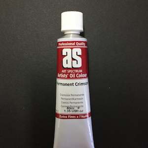 Art Spectrum Artist Oil Permanent Crimson - Series 3 - 40ml tube