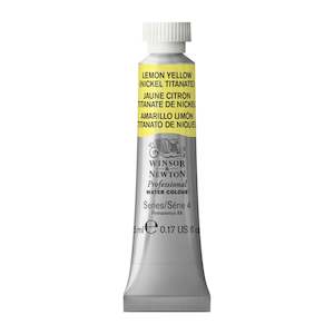 Winsor & Newton Prof WC Lemon Yellow (Nickel Titanate) - S4