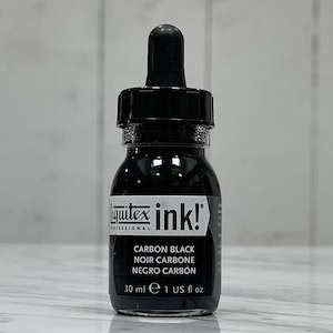 Inks: Liquitex Prof Ink - Carbon Black - 30ml