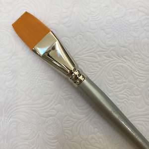 Golden Short Flat Brush - #22