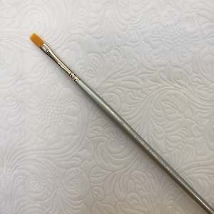 Golden Short Flat Brush - #4