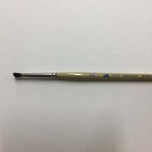 Stippler Brushes: S656 Deerfoot Stippler Brush - #1/8 inch