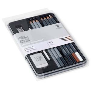 Winsor Newton: Sketching Pencils tin of 10