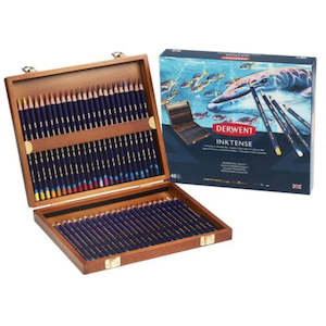 Derwent Inktense Wooden Box Set of 48 (FREE DELIVERY)