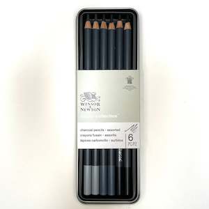 WN Studio Collection Charcoal Pencils tin -Set of 6