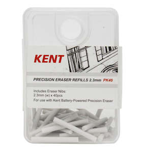 Kent Precision Eraser Refills 2.3mm