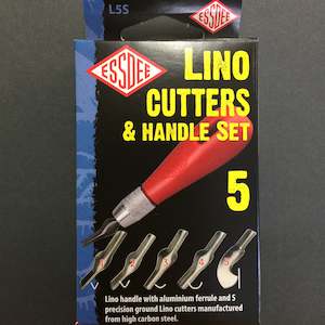 Lino Cutters & Handle Set