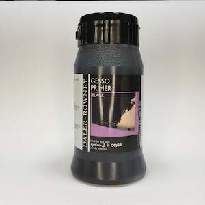 Daler Rowney BLACK Gesso - 500ml