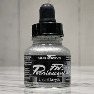 FW Artist Ink - Pearlescent Silver Pearl - 29.5ml