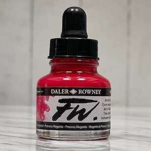 Daler Rowney Fw Ink: FW Artist Ink - Process Magenta - 29.5ml