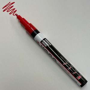 Marabu Yono Acrylic Marker Fine: Marabu YONO 125 Cherry (FINE)