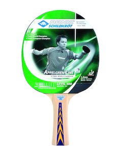 Sporting good wholesaling - except clothing or footwear: Donic Appelgren 400 Table Tennis Bat