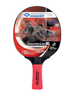 Sporting good wholesaling - except clothing or footwear: Donic Sensation 600 Table Tennis Bat