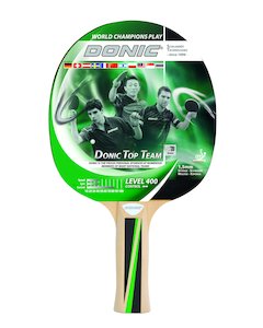 Sporting good wholesaling - except clothing or footwear: Donic Top Teams 400 Table Tennis Bat