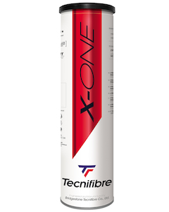 Tecnifibre X-One Tennis 4 Ball Tube