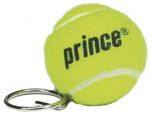 Sporting good wholesaling - except clothing or footwear: Prince Tennis Ball Keychain