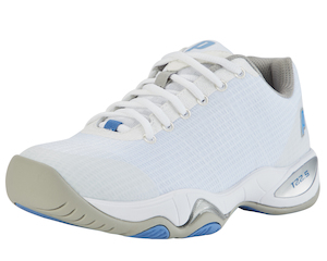 Prince Womens T22.5 White/Blue Tennis Shoe