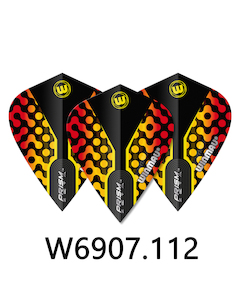 Winmau Prism Zeta Kite Dart Flight 3 pack